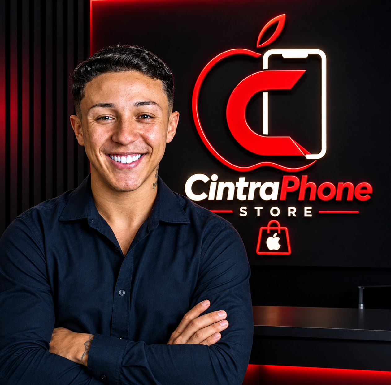 João Pedro Cintra, proprietário da CintraPhone Store